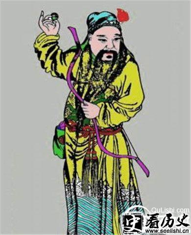 孟昶画像图