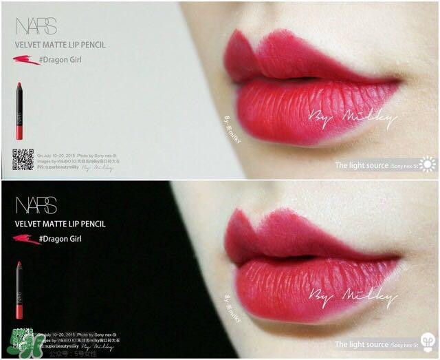 nars2017唇膏笔色号_nars2017唇膏笔试色图