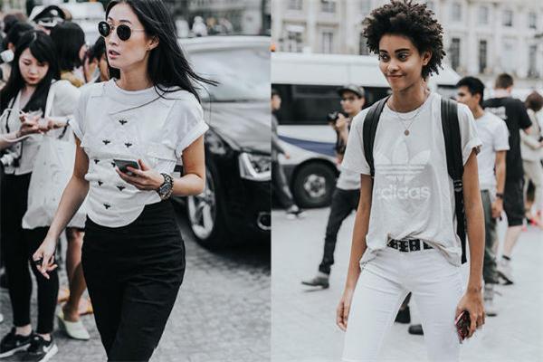 t恤怎么穿出高级感 夏日潮流t恤穿搭