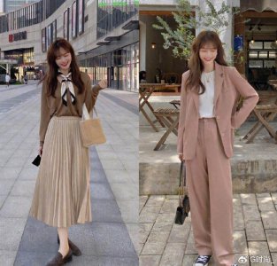 ​减龄秋装搭配示范，每一套看起来都显年轻，活力十足很加分