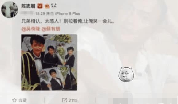 陈志朋谈苏有朋吴奇隆约饭，就是“表面交流”，实则他并不合群？