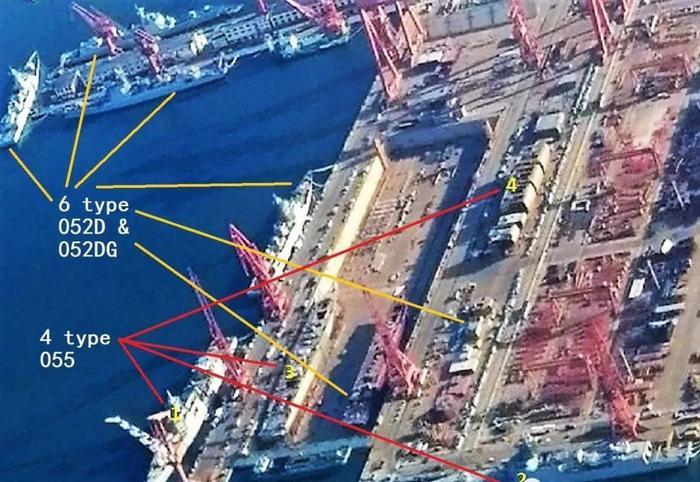 中国4艘最强驱逐舰，同时曝光！每一艘在地球上，都能排在最前头