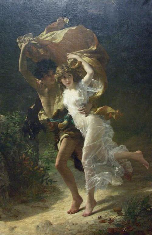 世界名画赏析,世界油画中绝世美女欣赏,请把注意力放在最后一张