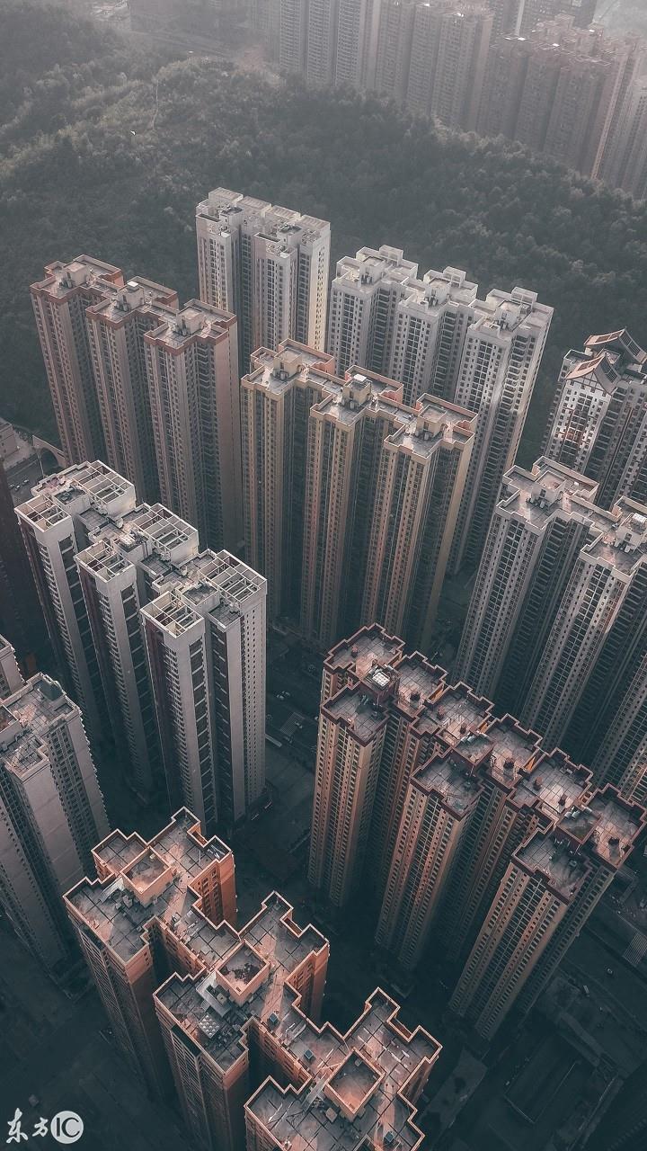 俯瞰号称亚洲第一楼盘的贵阳花果园