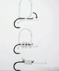 ​鱼钩的绑法大全（图解）