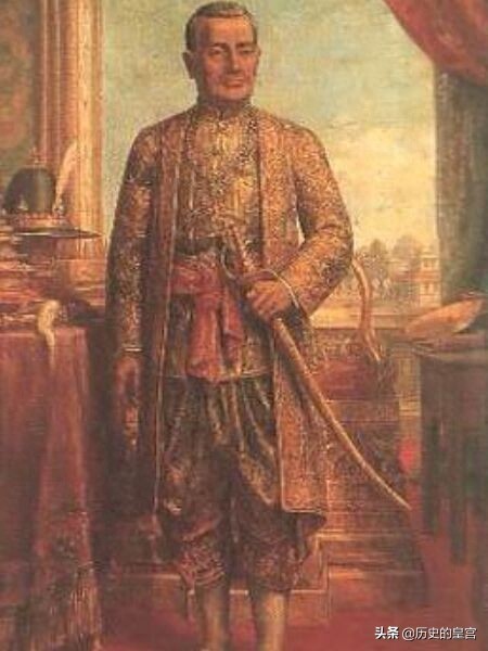 至今统治泰国的朝代——曼谷王朝九代先王登基画像,全是明君英主