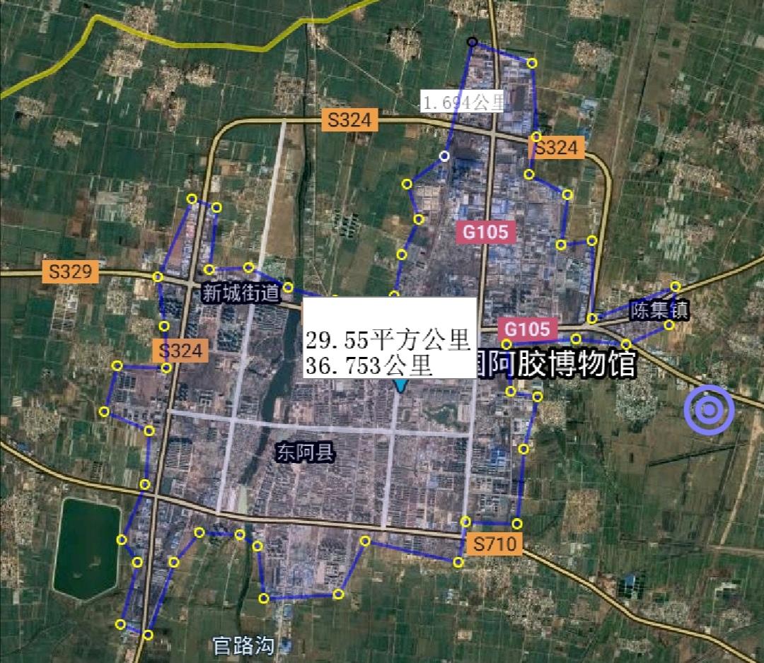 山东聊城市各区县面积排名(莘县面积最小 东昌府区最大)