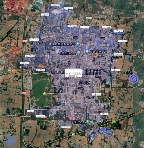 山东聊城市各区县面积排名(莘县面积最小 东昌府区最大)