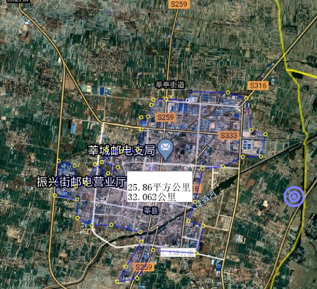 山东聊城市各区县面积排名(莘县面积最小 东昌府区最大)