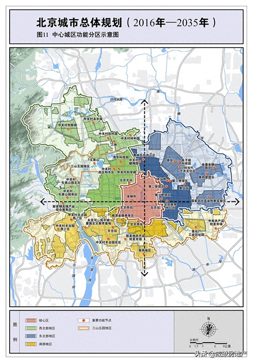 一起来看，最全北京城市总体规划图（2016-2035）