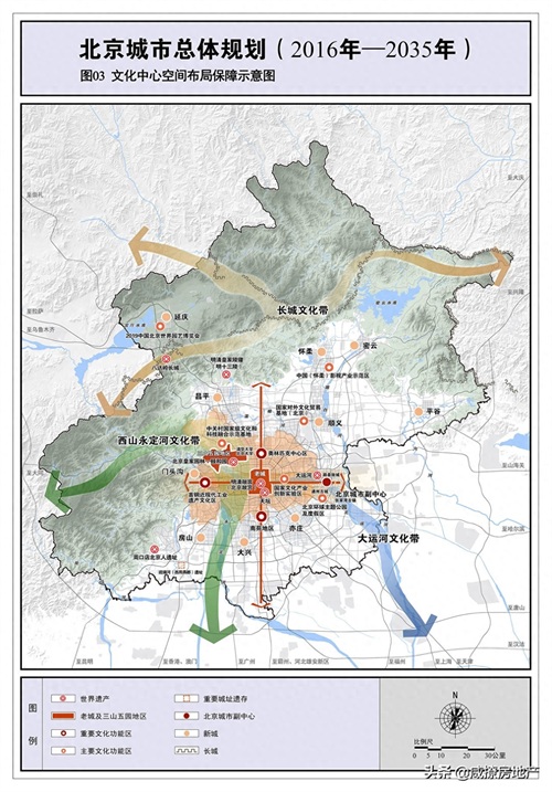 一起来看，最全北京城市总体规划图（2016-2035）