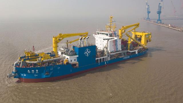 迪拜棕榈岛建造程序（人工岛怎么建成的）(6)