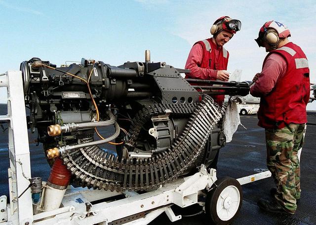 美国7.62毫米加特林机枪（盘点中美俄三国的加特林多管机枪）(6)