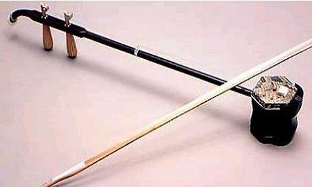 二胡琴弦安装方法图解,安装二胡弦图4