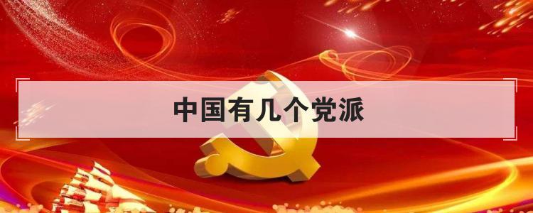 中国有几个党派，党派组织有哪些 
