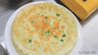 ​早餐鸡蛋饼的制作法，随手一搅，既简单又能保证一天营养