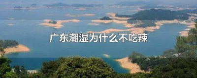 ​广东潮湿为什么不吃辣