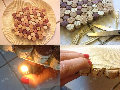 红酒木塞手工制品