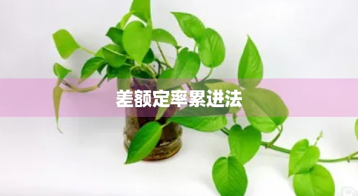 差额定率累进法 差额定率累进法