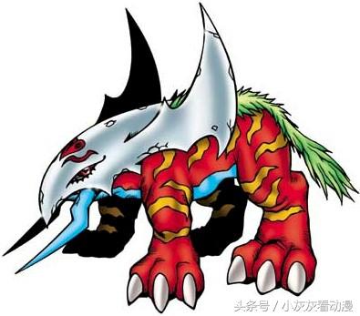 数码兽进化图鉴大全集（v仔兽10个装甲进化）(4)