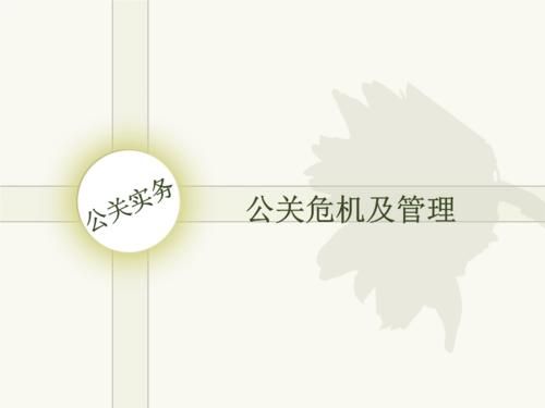 危机公关处理方案(危机公关处理五大原则)-第1张图片-