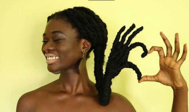 非洲美女“魔发师”,玩出来的头发花样,让人拍案叫绝
