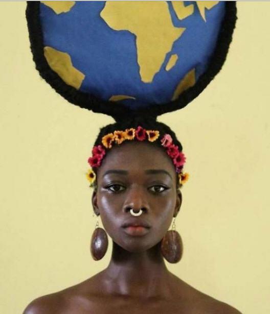 非洲美女“魔发师”,玩出来的头发花样,让人拍案叫绝