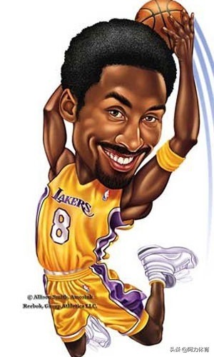 致敬黑曼巴 科比漫画形象合集