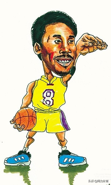 致敬黑曼巴 科比漫画形象合集