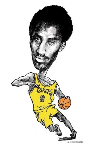 致敬黑曼巴 科比漫画形象合集