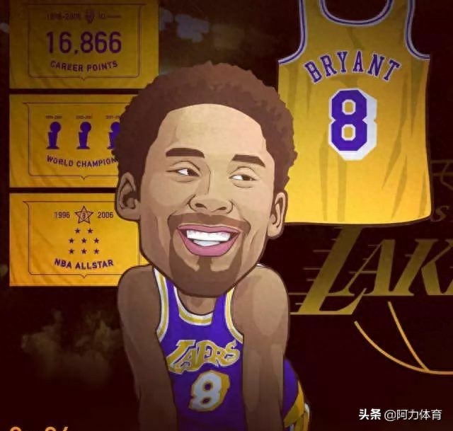 致敬黑曼巴 科比漫画形象合集