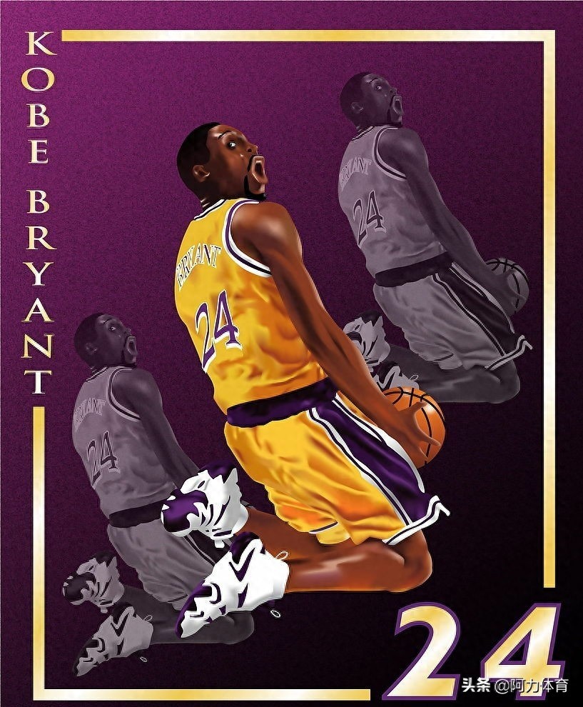 致敬黑曼巴 科比漫画形象合集
