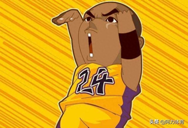 致敬黑曼巴 科比漫画形象合集