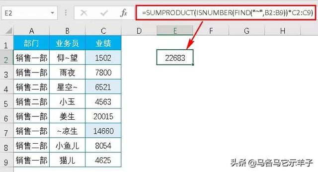 函数sumproduct（一个万能的函数）(14)