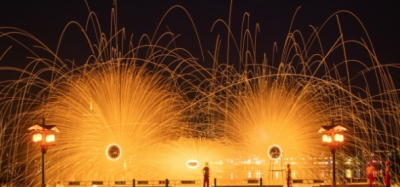 ​徒手断铁水原理,打铁花的化学原理是什么