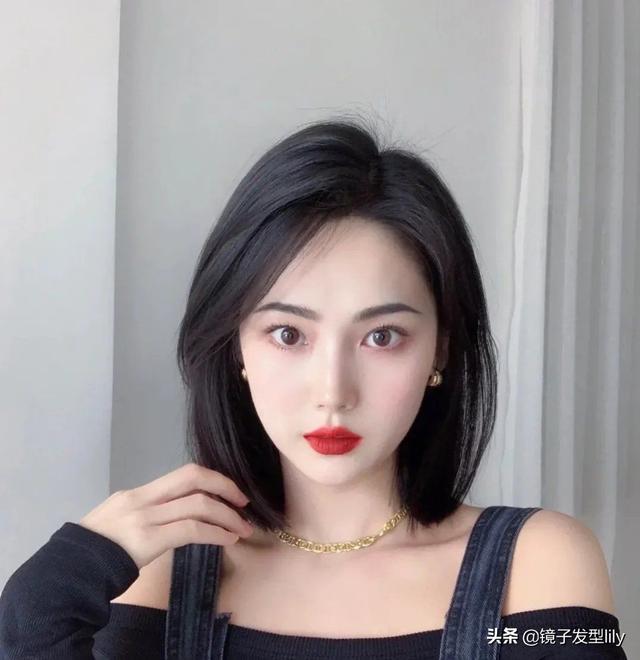 发型设计与脸型搭配中短发（精挑细选发型15款）(4)