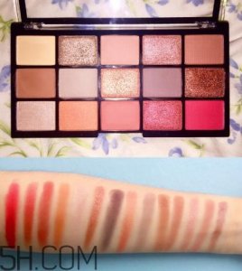 ​mua家15色眼影盘色号 mua 15色眼影盘试色