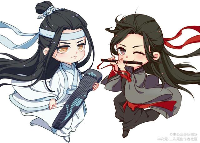 所有魔道祖师漫画完结篇（漫画动漫魔道祖师的小幸福）(1)