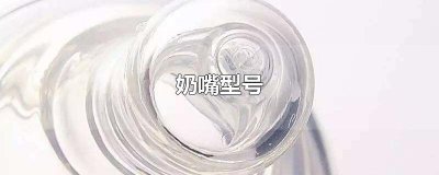 ​奶嘴型号