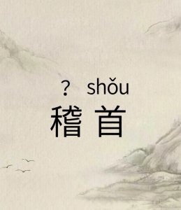 ​稽首不读jī shǒu，我竟然读错了这么多年！“三跪九叩”指什么？