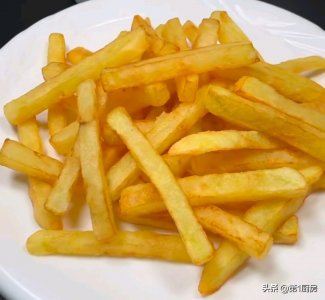 ​炸薯条掌握这2个关键，炸出来的香脆爽口、而且不会发软
