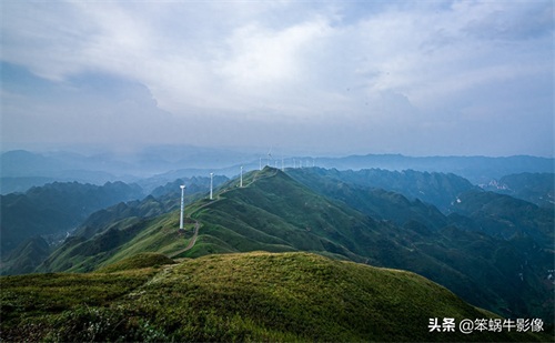 云上花海，贵州韭菜坪，堪称地球上唯一的紫蓝色韭菜花海