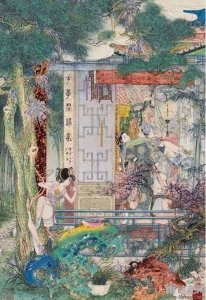 ​葡萄树下，看西门庆如何调教李瓶儿驯服潘金莲