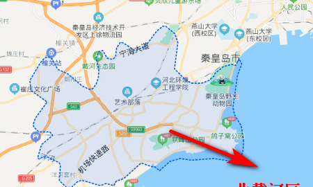 北戴河在哪,北戴河在哪个省的什么位置图3