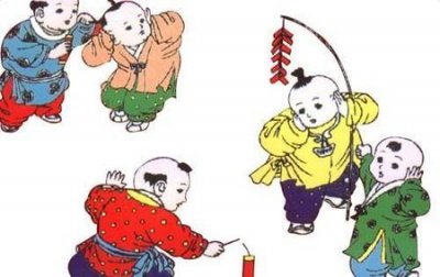 ​过年放鞭炮的典故