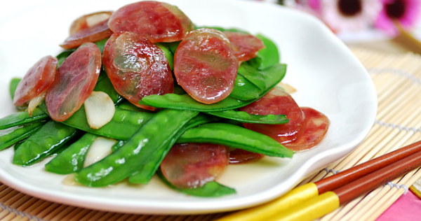 怎么确定荷兰豆是否熟,清炒荷兰豆的家常做法图5