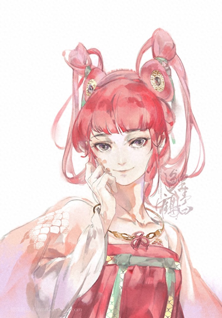 一组非常不错的古风人物插画作品欣赏！造型漂亮画面相当唯美