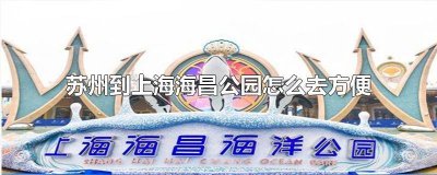 ​苏州出发 上海海昌海洋公园一日游 苏州去上海海昌怎么去