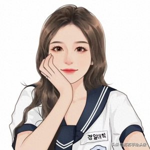 ​换个头像吧，气质优雅的女生手绘头像，深受女孩子的喜欢