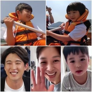 ​姜京俊张申英小儿子暴风成长可爱帅气 姜京俊和大儿子如亲生父子